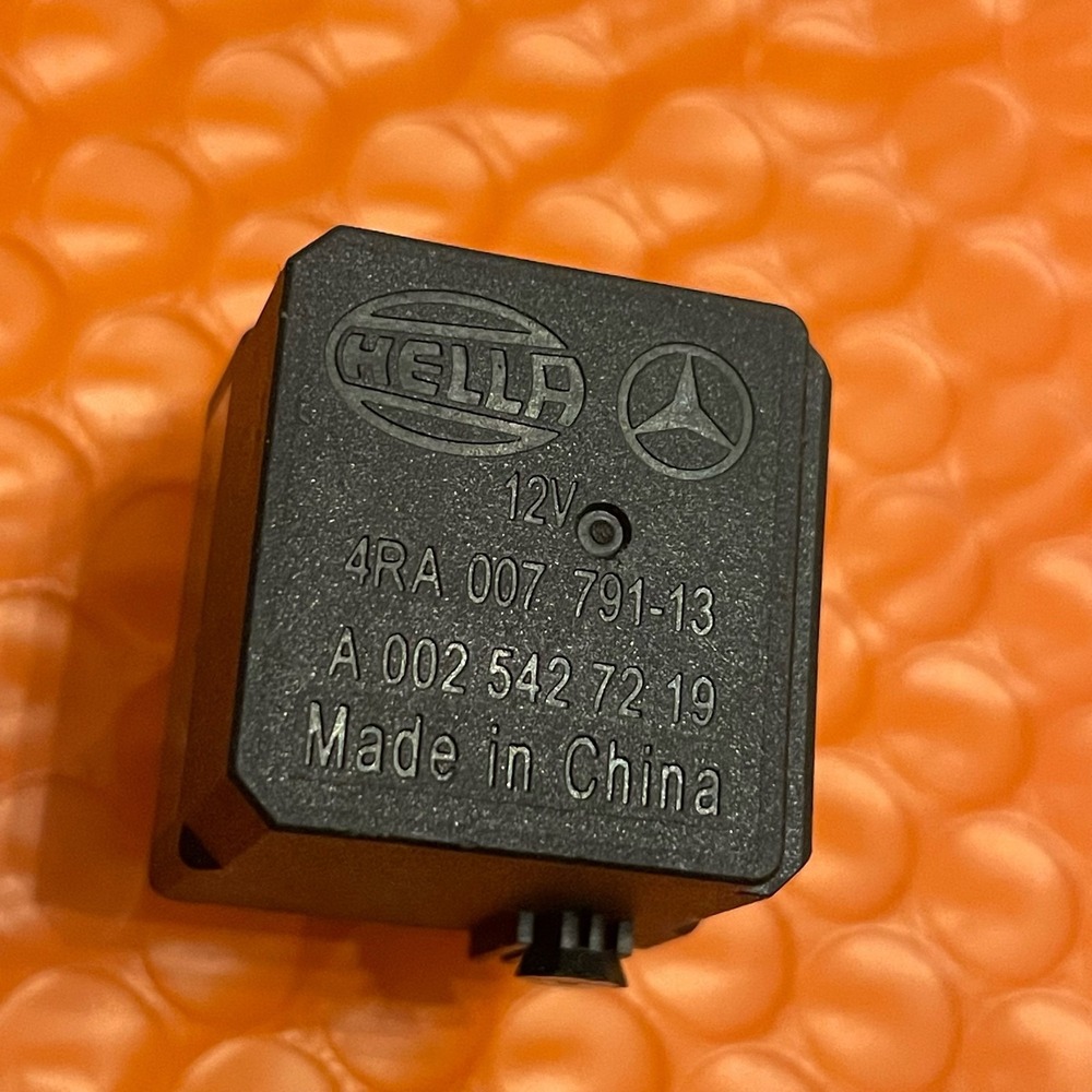 4RA 007 791-13 Hella Multi Purpose 12V 4 Pin Relay for Mercedes Benz #️⃣0627